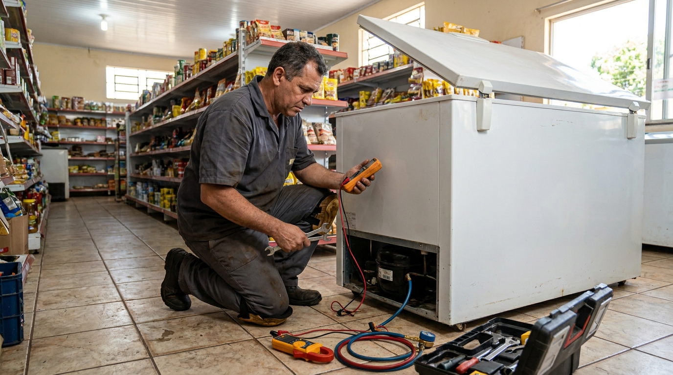 Manutenção em Motor Ventilador em Praia Grande‑SP