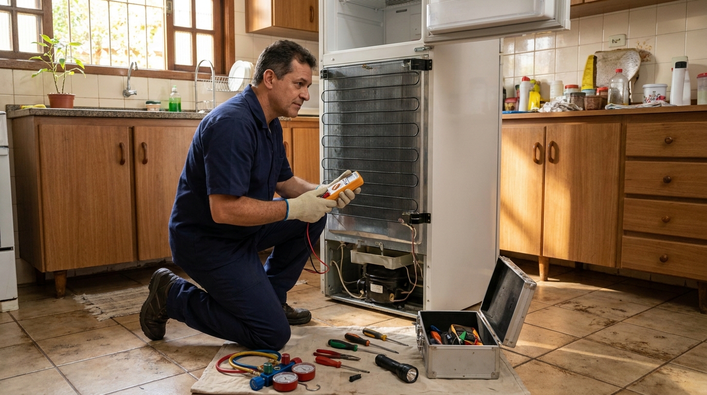 Manutenção na Refrigeração em Praia Grande‑SP
